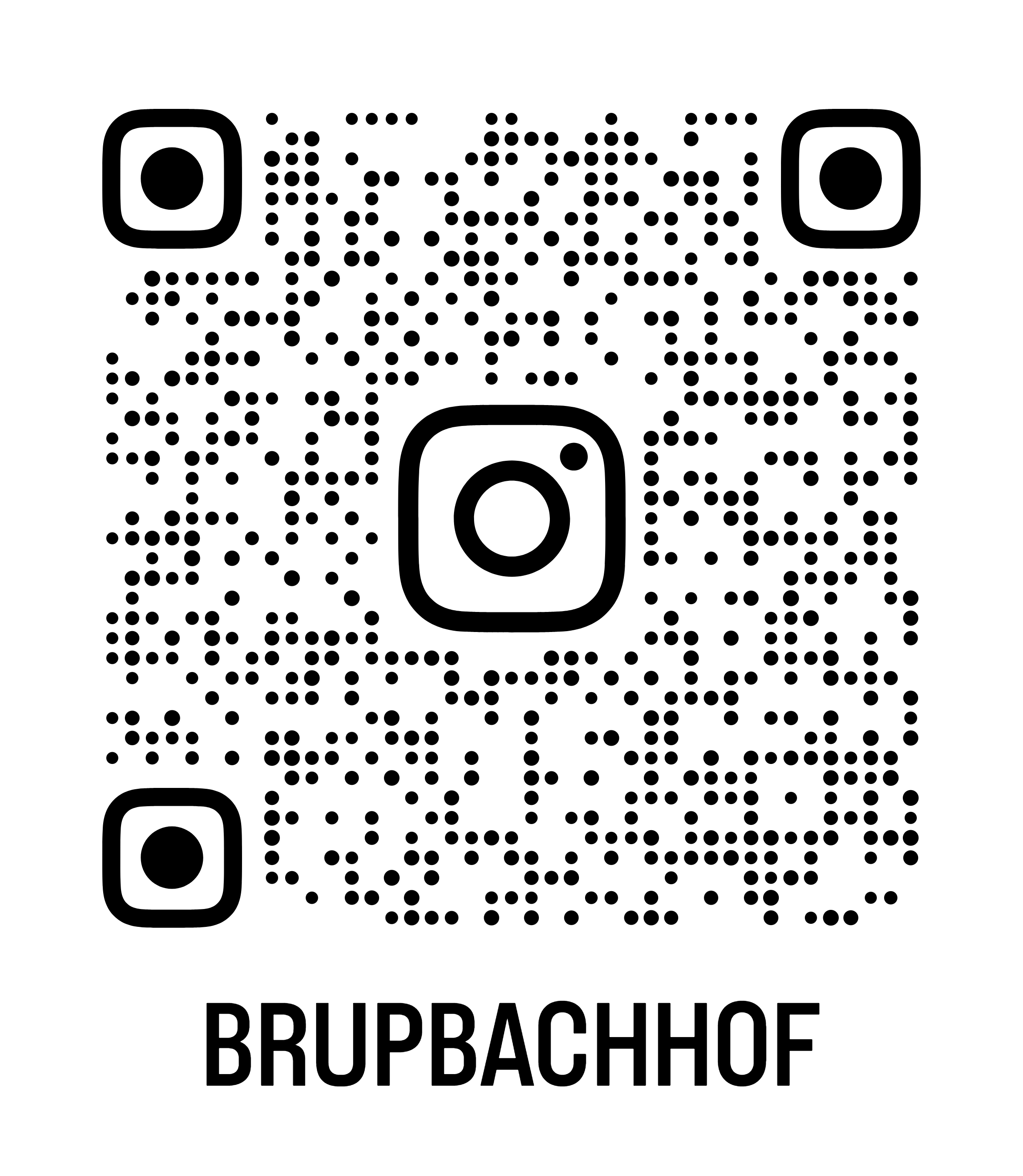 QR-Code Instagram Brupbachhof